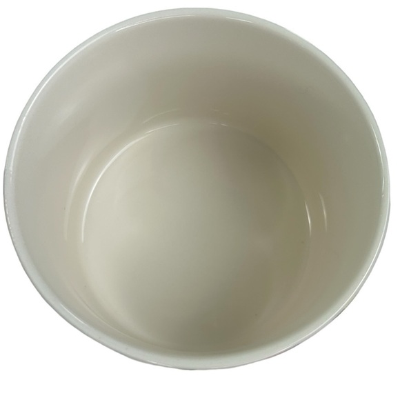 Pioneer Women Floral Kitchen Storage Canister Blue Stoneware 5" Engraved - Picture 5 of 9